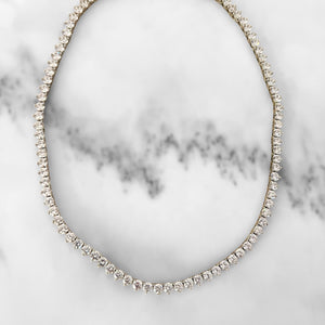 Silver Kim Necklace