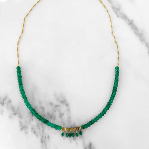 Green Simone Choker