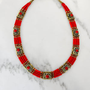 Red Billie Necklace