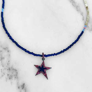 Indigo Star Choker