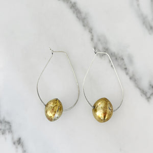 Mixed Metal Maxwell Earrings