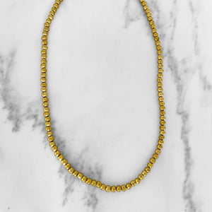 Gold Trade Bead Neckalce