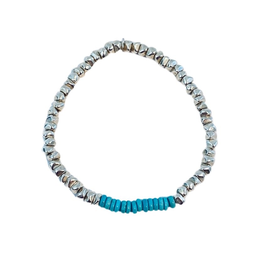 Silver // Turquoise Bracelet