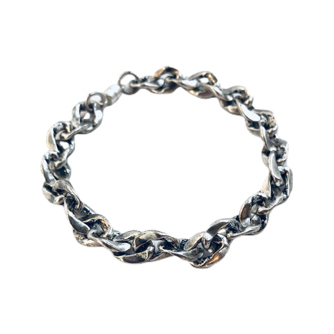 Silver Chunky Bracelet