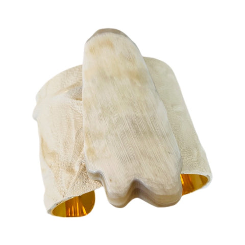 White Buffalo Horn Cuff