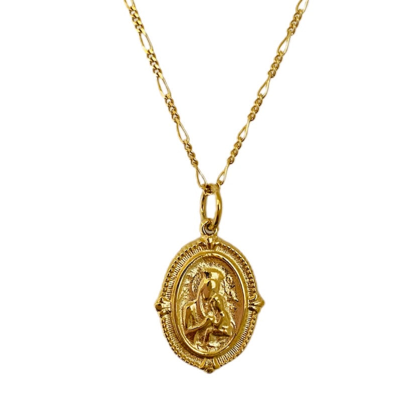 Madonna and sale child necklace