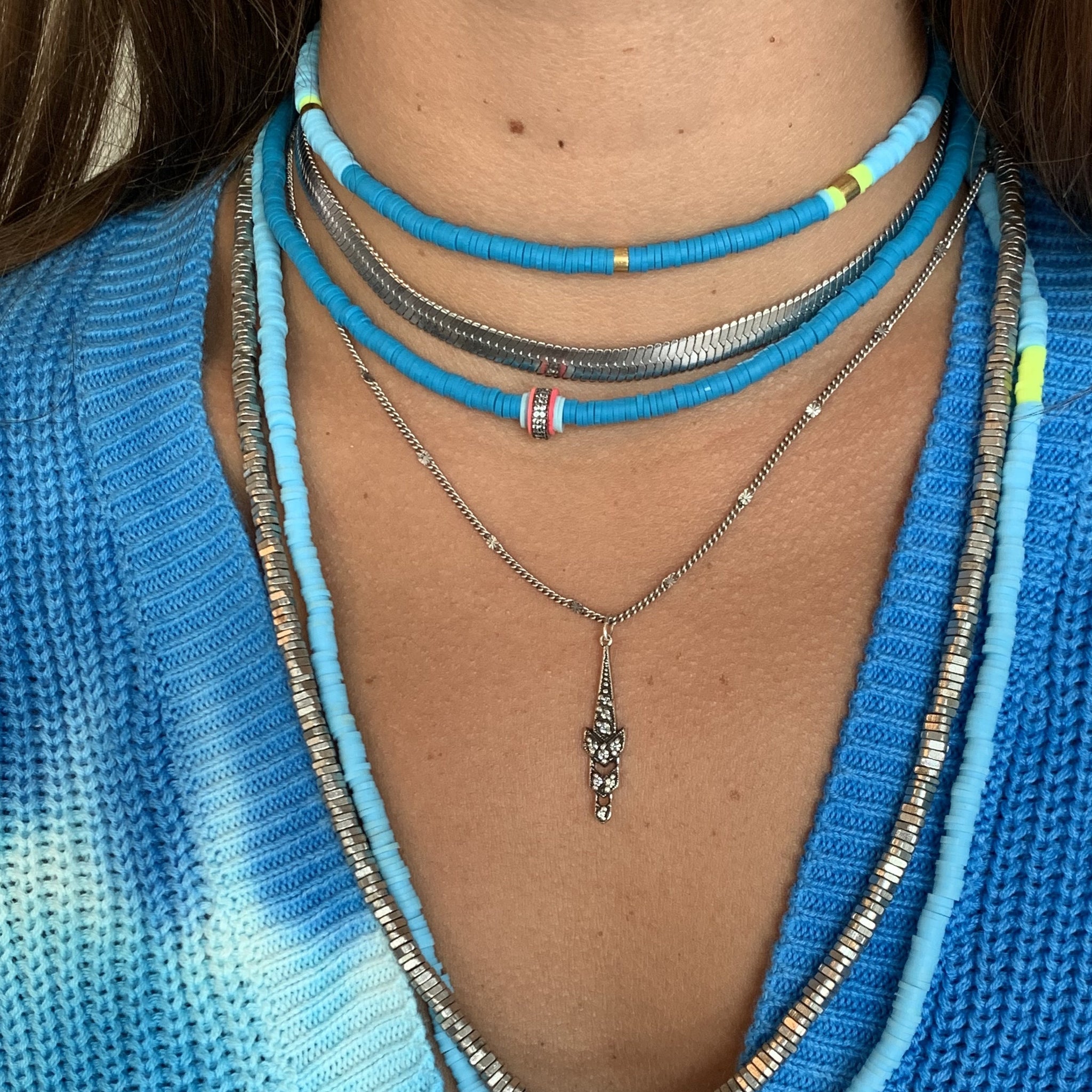 アクセサリー CTHY PLANE CHOKER by silver925 Faye Choker Necklace | Special Occasion Jewelry – Olive & Piper