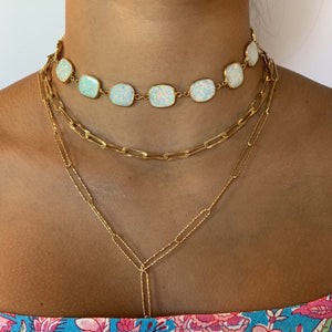 Gold Opal Choker