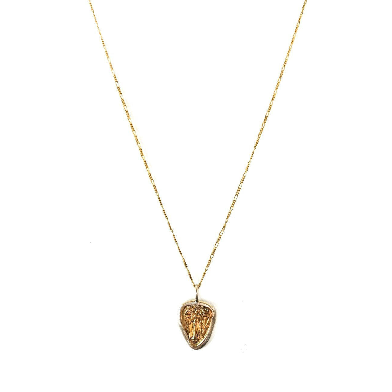 Gold // Silver Guardian Angel Necklace