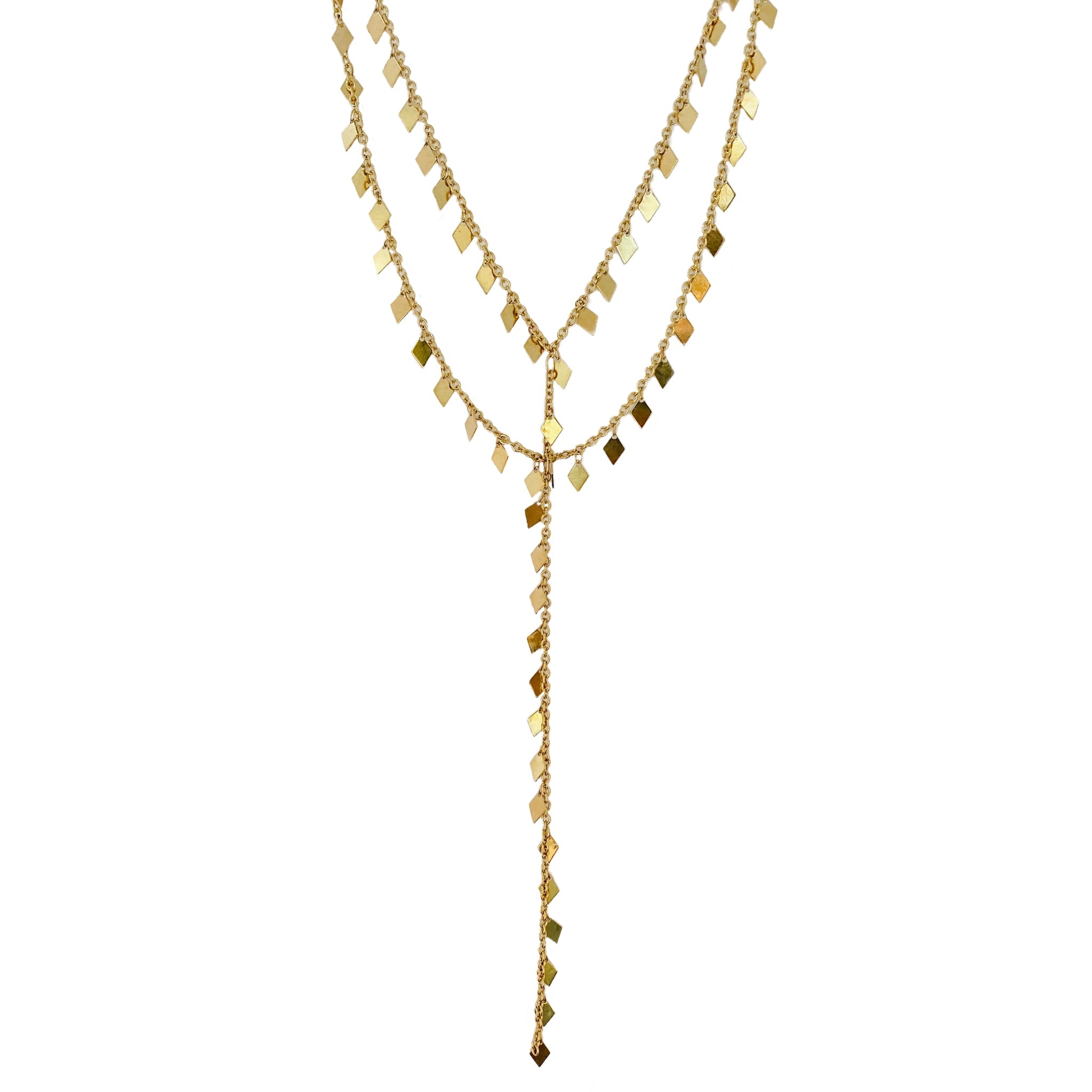 Gold Diane Funky Necklace