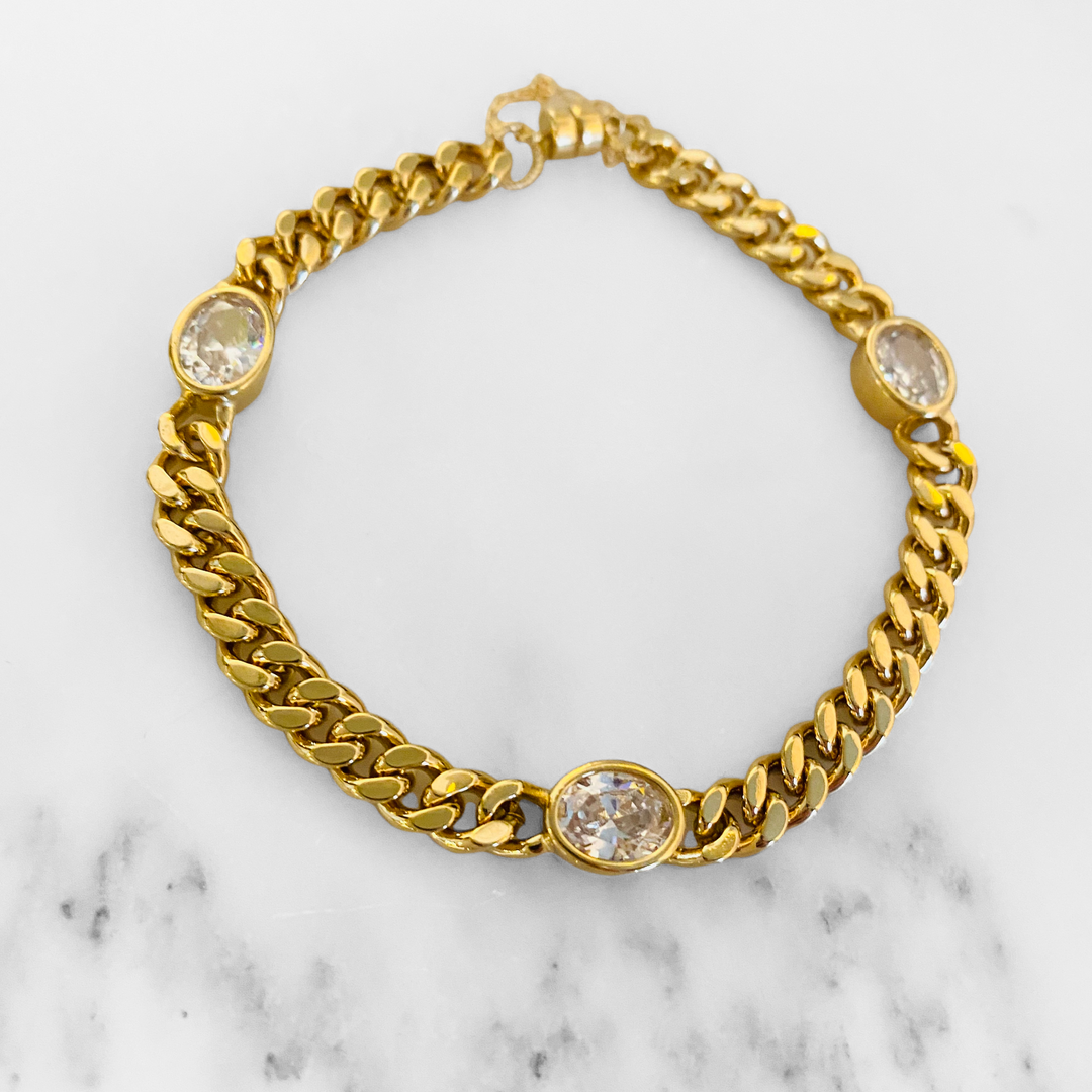 Gold Elaine Bracelet