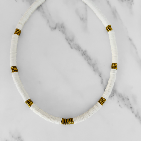 White // Gold Necklace