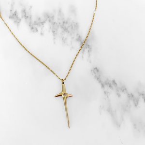 Best Selling Good Friday Crystal Cross Necklace