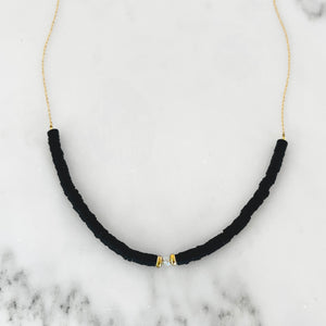 Black Demi Necklace