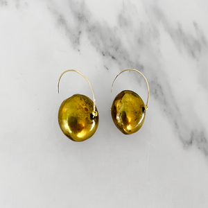 Gold Axel Earrings
