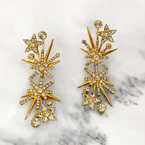Gold Lyra Earrings