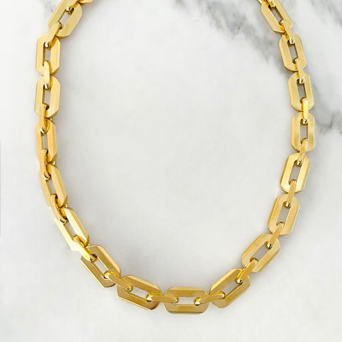 Gold Wells Necklace