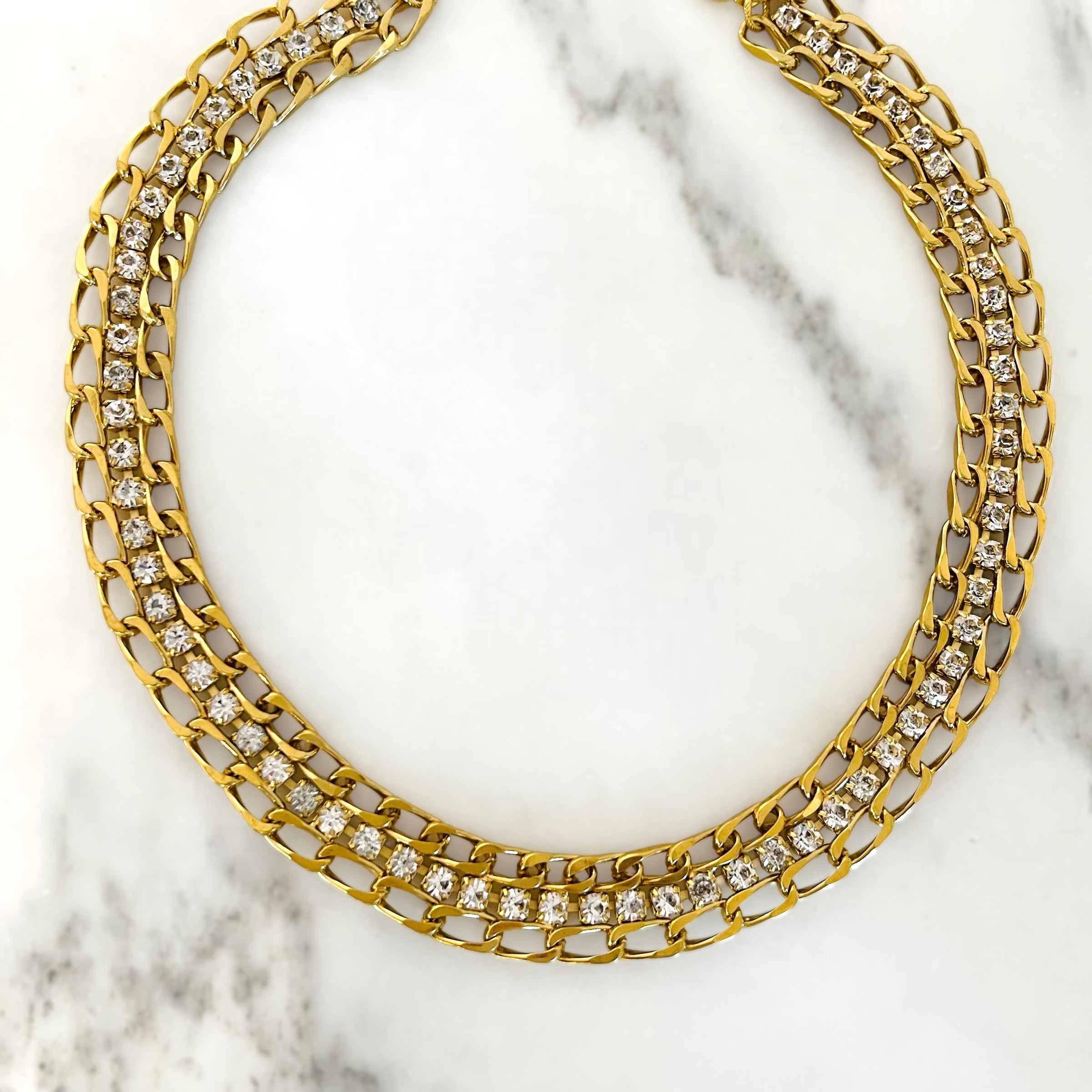 Gold Monet Choker // Necklace