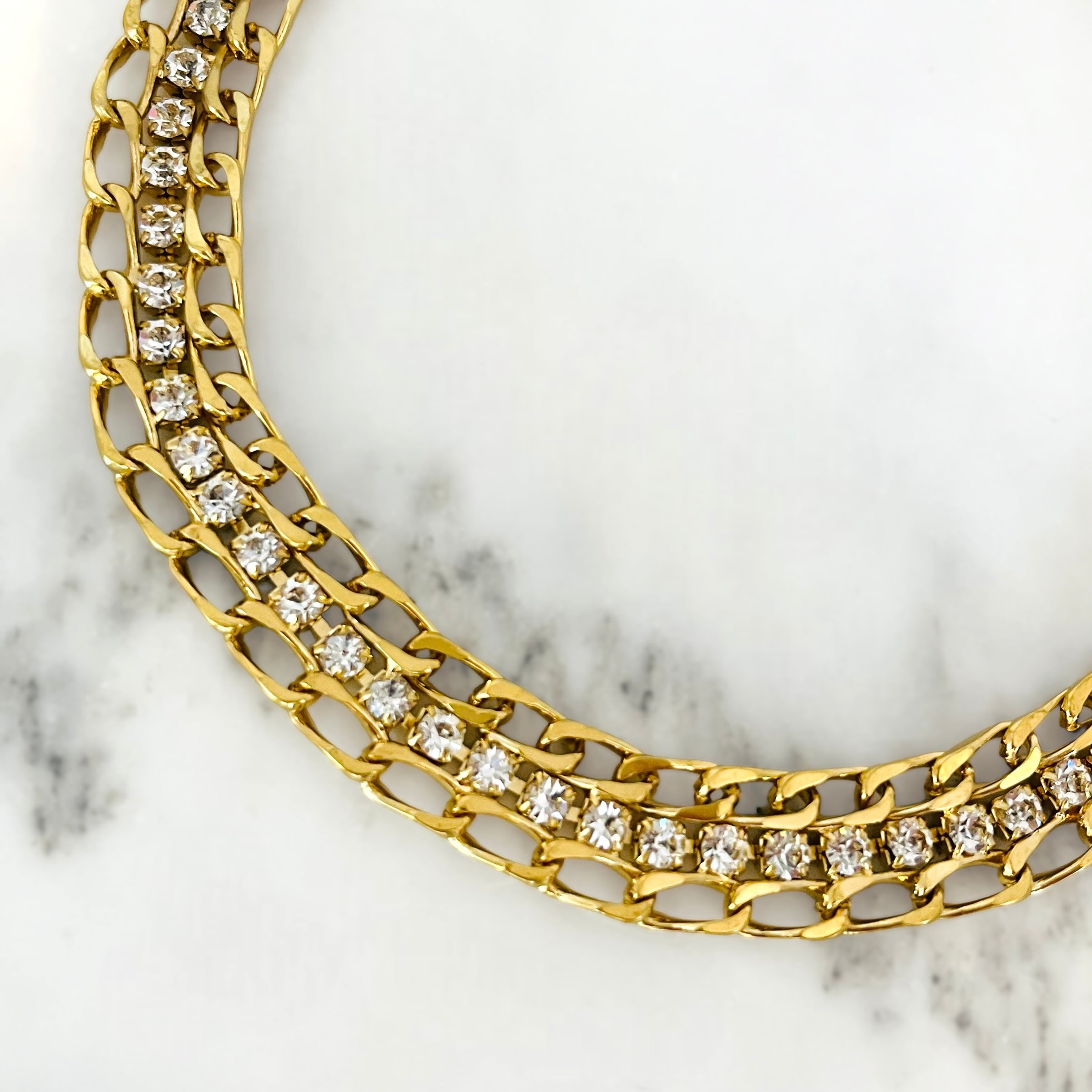Gold Monet Choker // Necklace