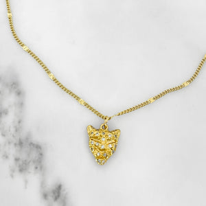 Gold Jaguar Necklace
