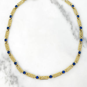 Blue Florence Choker