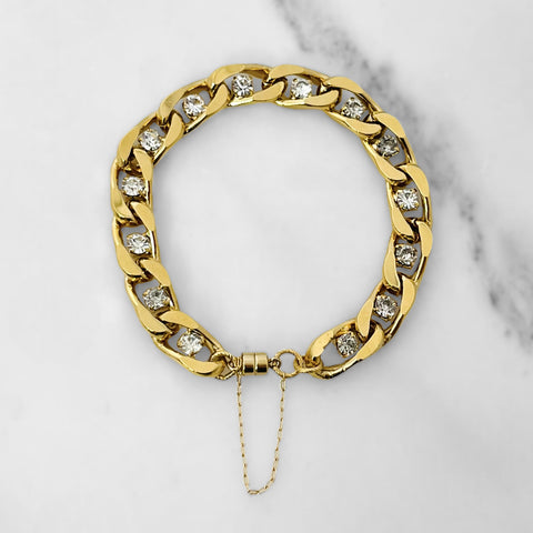 Gold Heather Bracelet