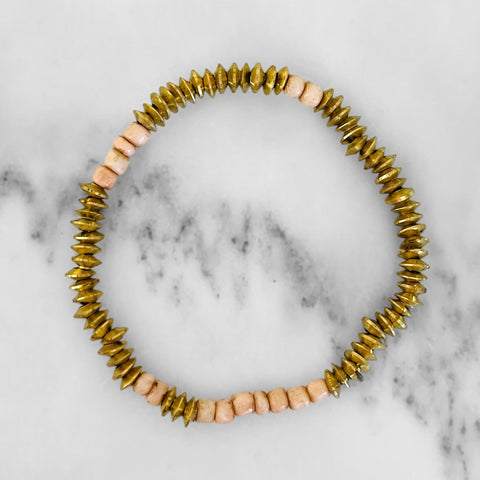 Pale Pink Zaria Bracelet